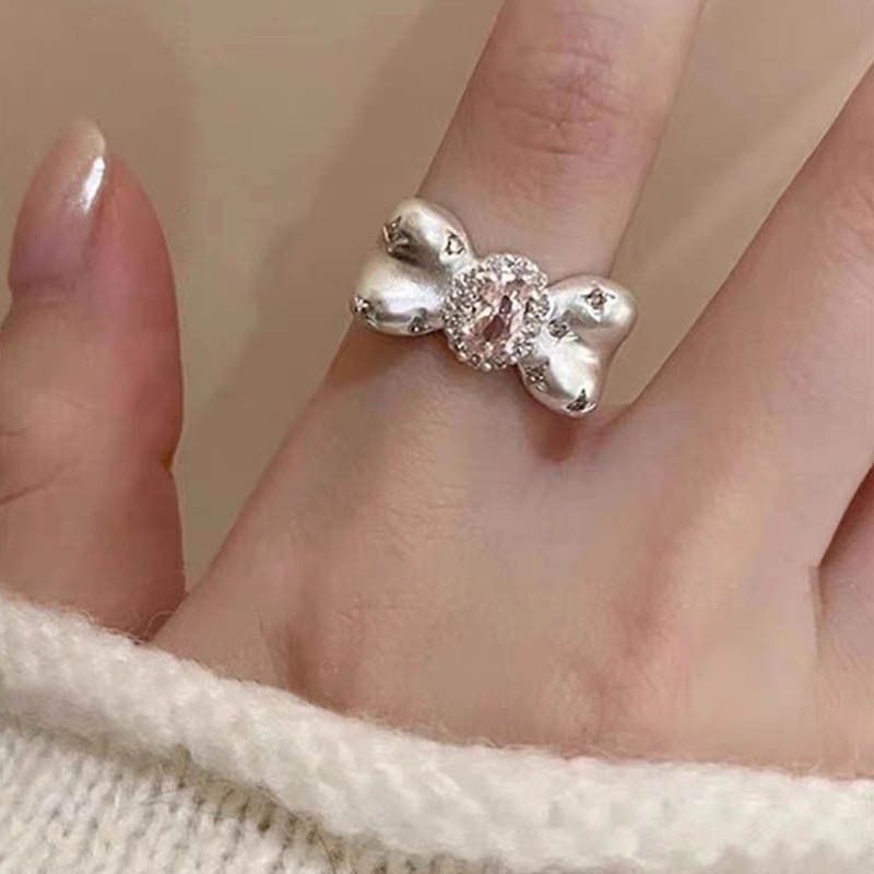 Punk Sier Color Copper Stars Open Rings for Men Fashion Jewelry Gift Hip Hop Vintage Ring_voghion.com