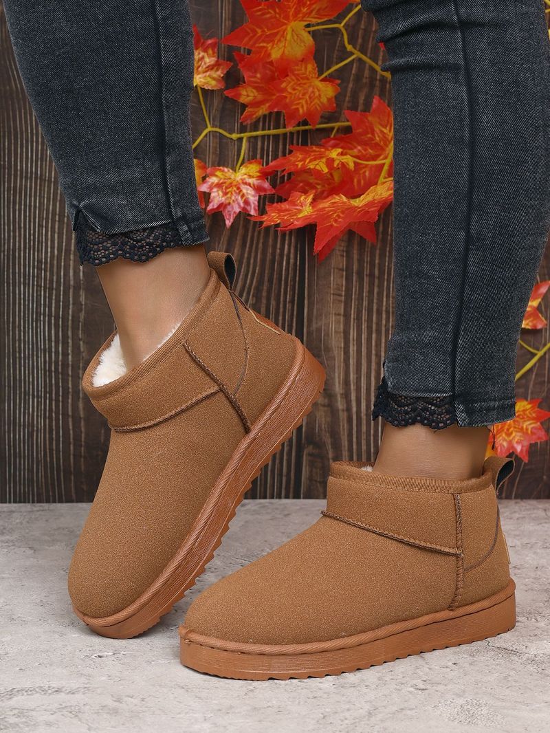 SHLIANG jauns sniega zābaku stila īsi mini ziemas aitādas zābaki sievietēm ūdensizturīgi dabīgas vilnas potītes zābaki ar kažokādu ar oderi potīti silti, plakani apavi Y0072_voghion.com