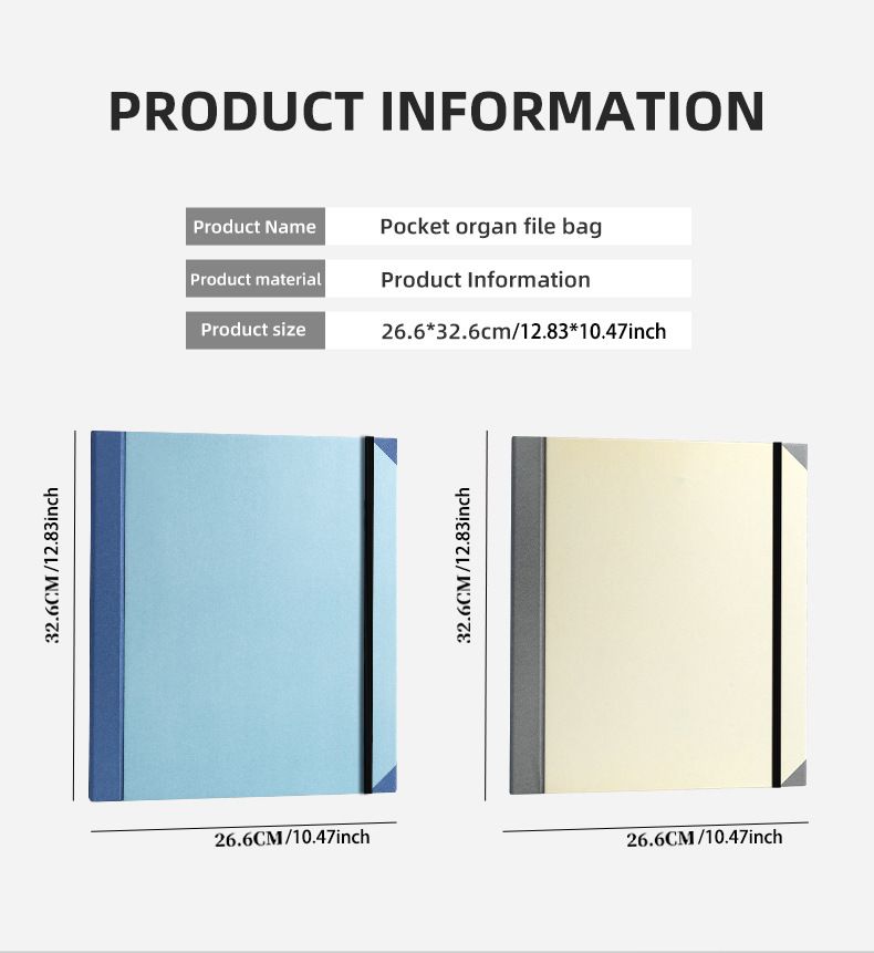 Expandable Manila Accordion File Folder Organizer With Secure Tie Closure - A4 Document Storage For Office, School, Home_voghion.com