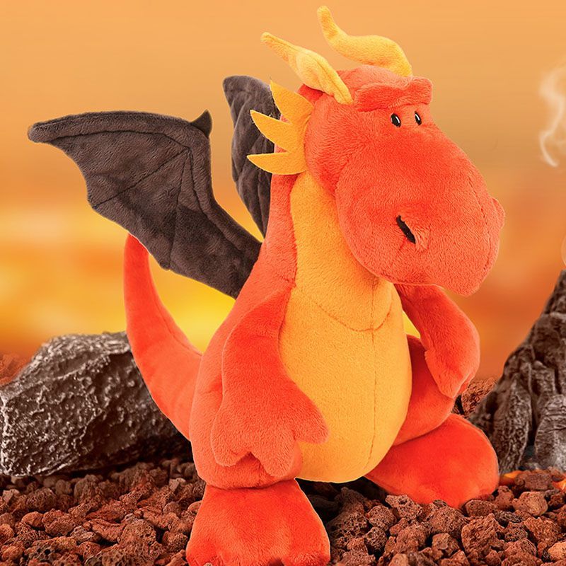 I miękka, super słodka lalka dinozaur Tyrannosaurus Rex pluszowa zabawka na urodziny chłopców_voghion.com