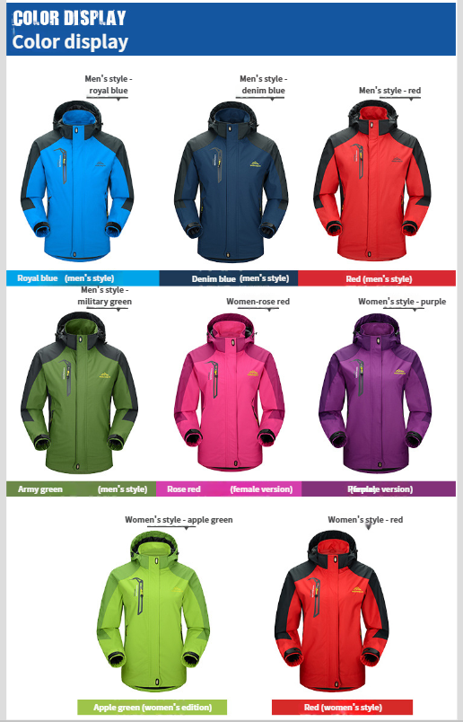 Spring And Autumn Thin Men, Outdoor Couple's Sports Hiking For Women, Windproof Jacket With Custom Printing_voghion.com