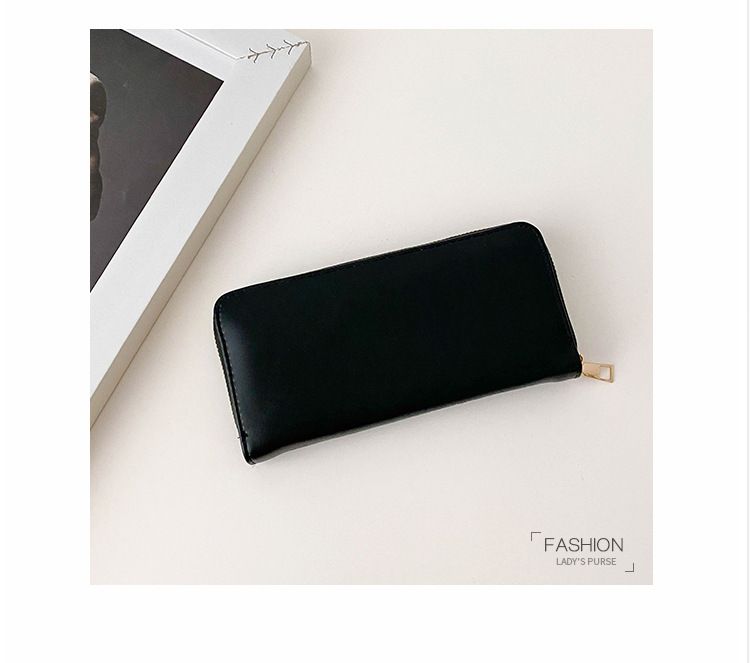 Women’s Bags New Spray Painted Long And Short Card Holder Wallet Wallet Multi Function Coin Purse Female Large Capacity Wallet_voghion.com