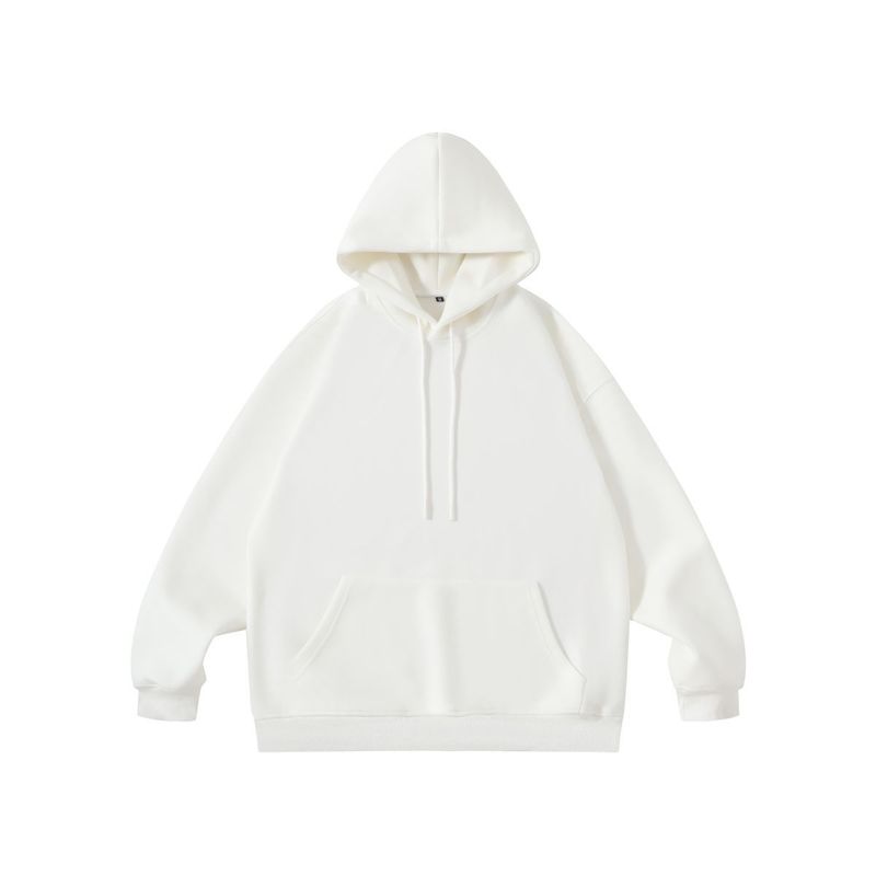 Felpa con cappuccio oversize corta da uomo FW777 in stile giapponese, pile pesante 420 GSM_voghion.com