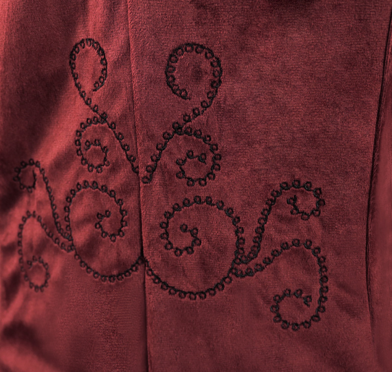 Roupas masculinas smoking arte medieval retro roupas médio longo casaco punk para homem_voghion.com