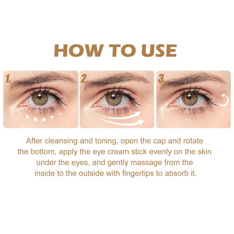 Crema de ochi cu retinol EELHOE reduce cearcănele, cearcănele și ridurile, hidratează și tonifică pielea din jurul ochilor_voghion.com