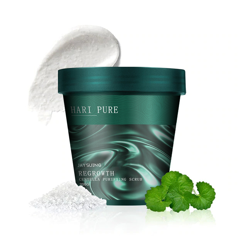 Jaysuing Snow Grass Scrub Cream Saç Temizleme, kepek giderme, kaşıntı giderme, saç derisi bakımı ve büyüme öncesi_voghion.com