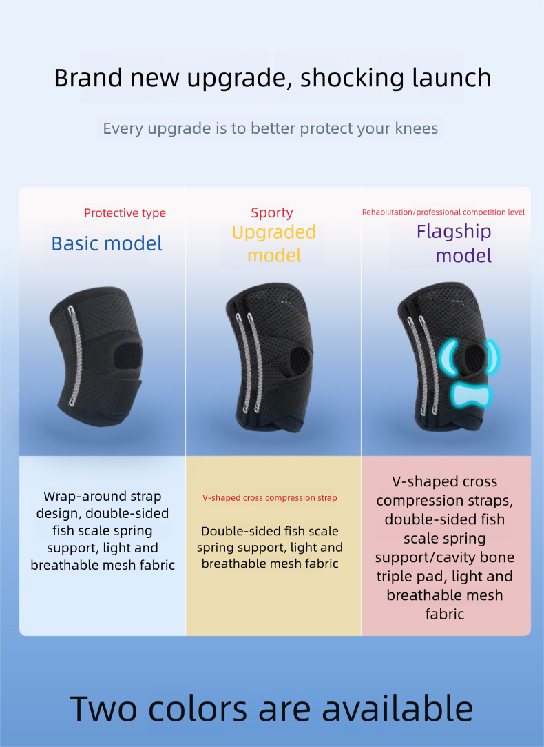 Sports Pads Meniscus Running Basketball Special Protective Gear Joint Fixation Patella Strap Thin Knee Protector_voghion.com