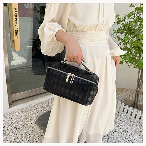 Tragbare Reise-Kosmetiktasche für Damen mit großer Kapazität, High-End-Sense-Internet-Promi, neue Aufbewahrungstasche für Reisekosmetik_voghion.com
