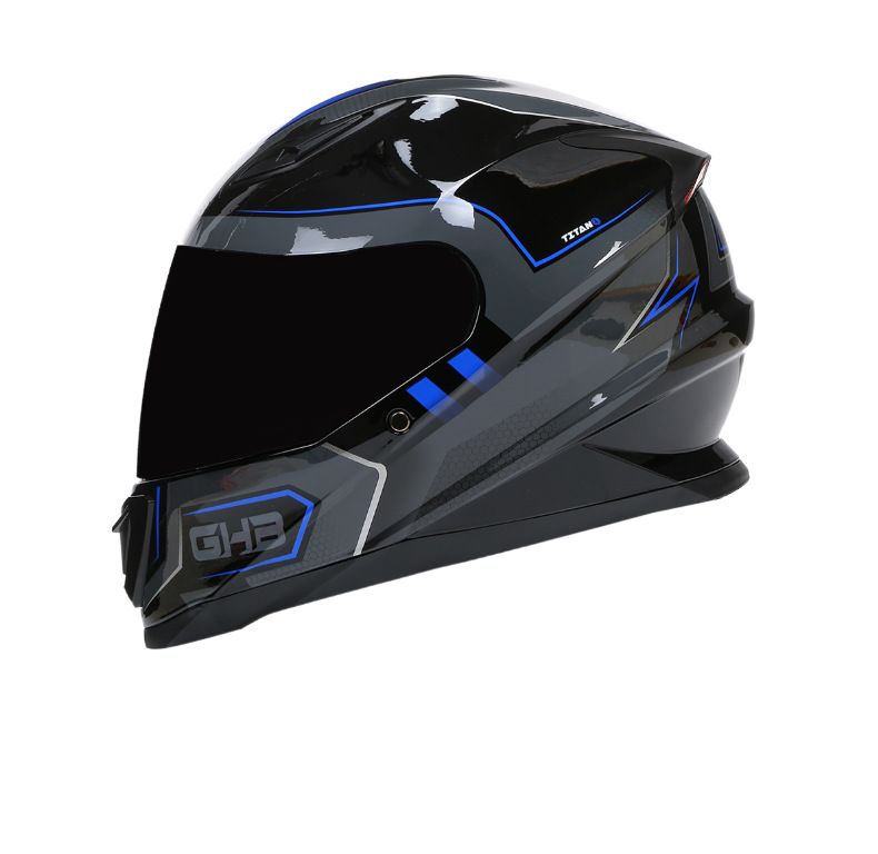 Motorcycle helmet Motorcycle full helmet Adult all seasons winter riding full helmet_voghion.com