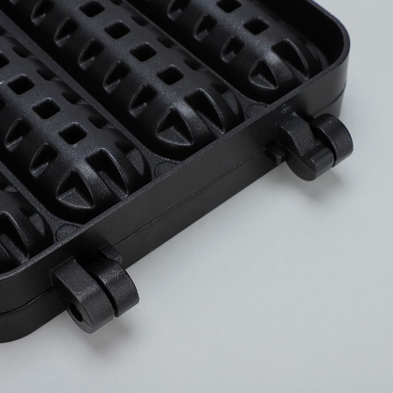 New Household Double-Sided Waffle Toast Bread Non-Stick Flat Pan Commercial Baking Mold_voghion.com