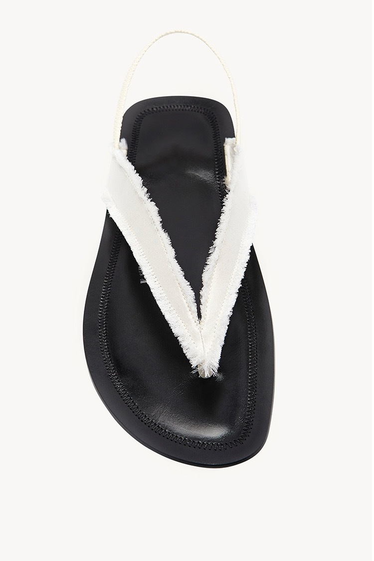 Fårskinnsversion ~ 2023 sommarnya flip-flop sandaler dam platta satin läder sandaler dam skor fiskbenshalvbricka_voghion.com