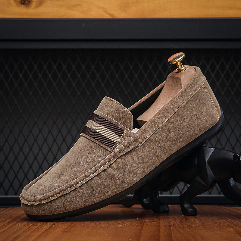 Männer Casual Schong Moud Männer Schong Männer Loafers Mokassins Slip On Männer Flats Männlech Führerschong_voghion.com