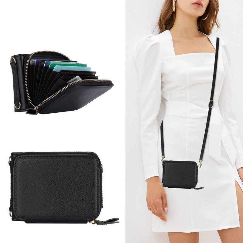 Flip5 Folding Phone Case Leather Case Suitable for ZFlip6 Zipper Bag Protective Case Moto 50 Multifunctional Phone Case_voghion.com