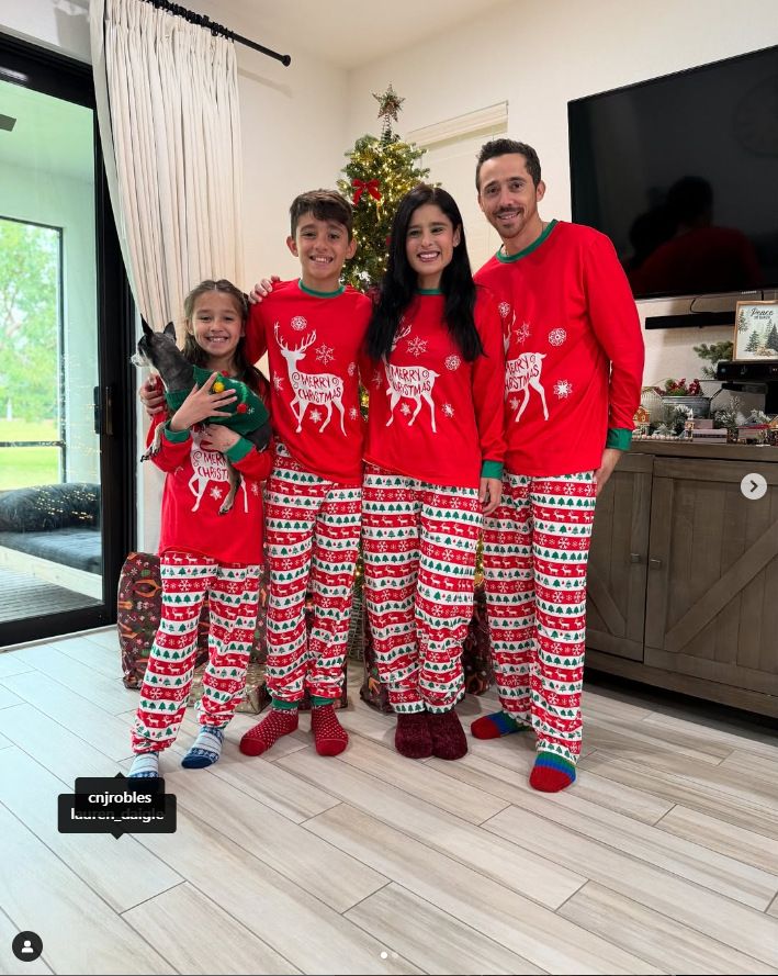 Christmas Family Matching Pajama Set – Cozy Cotton Long-Sleeve Sleepwear With Reindeer Print (Dad/Mom/Kids, S-3XL, Multiple Sizes)_voghion.com
