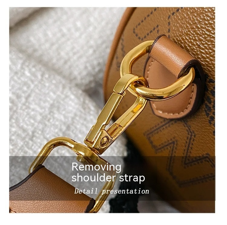 2023 New Explosive Style Retro Soft Cylinder Pillow Bag Best Selling Ladies Bag Fashion Casual Shoulder Ladies Messenger Bag_voghion.com