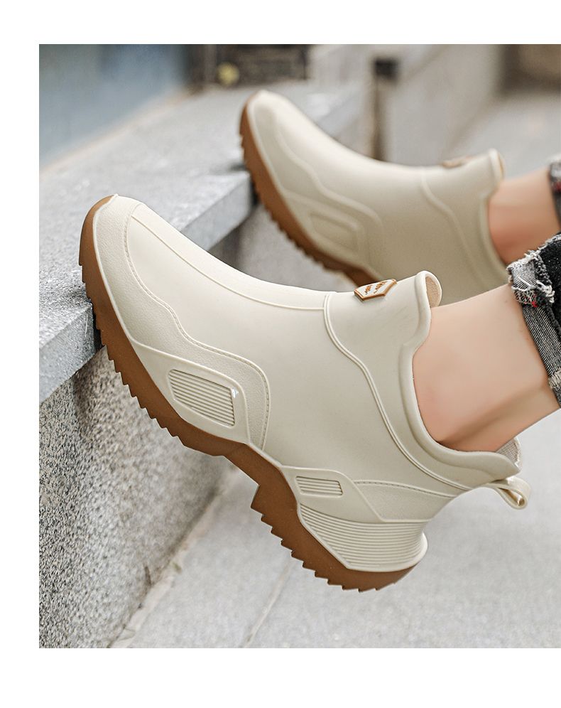 Sapatos de chuva casuais da moda estilo casal tamanhos 36-44_voghion.com