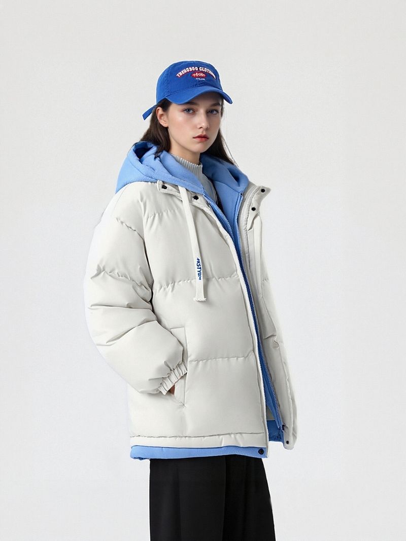 Giacca in cotone Kolumb Fold Two, cappotto invernale per ragazzi, edizione coreana, cappotto in cotone spesso alla moda 2025, nuovo cappotto invernale da uomo multicolore_voghion.com