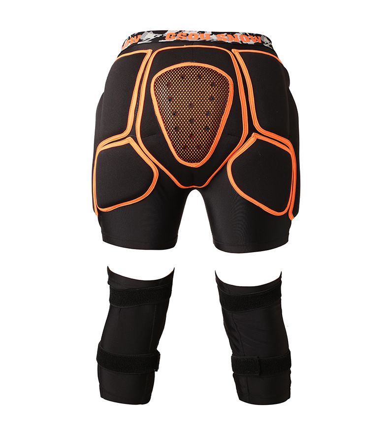 Ski- und Snowboard-Schutzausrüstungsset – Hüft- und Knieschoner für Erwachsene (S/M, L/XL, 3 Farben)_voghion.com