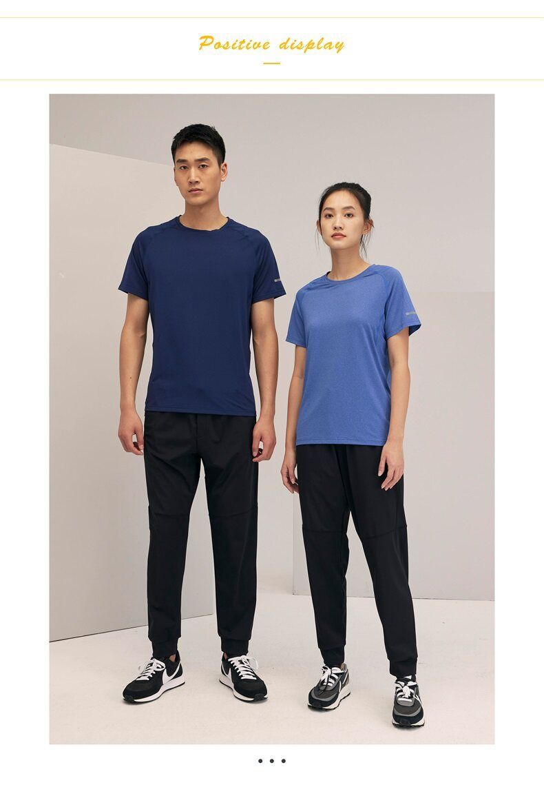 „Unisex Stretch-Laufhose – Leichte, lässige Jogginghose für Damen und Herren (Schwarz/Dunkelgrau, M–5XL)“_voghion.com