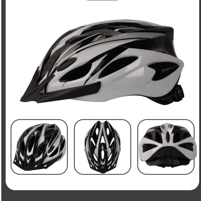 One-piece Mountain Bike With Brim, Ultra-light Breathable Unisex Urban Commuting Bicycle Helmet_voghion.com