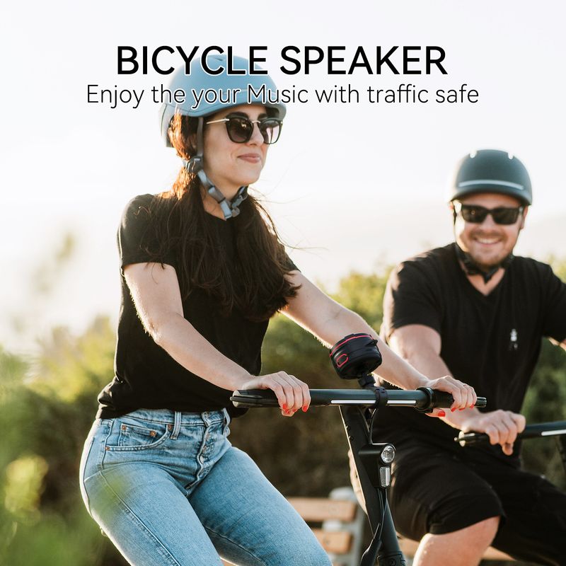 【Hohe Qualität】 Wasserdichter Bluetooth-Lautsprecher für den Außenbereich, TWS, FM-Radio, Freisprecheinrichtung, LED-Leuchte, starker Saugnapf, starker Bass_voghion.com