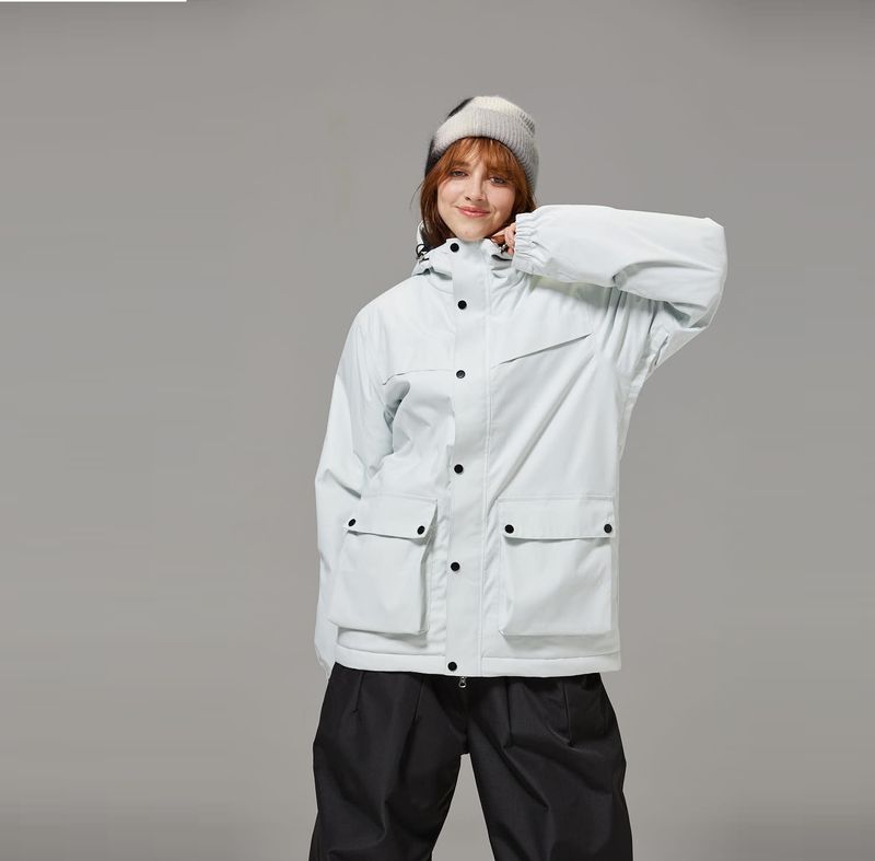 001 Ski Suit Double Single Board Set Couple Outfit Unisex Trendy Style_voghion.com