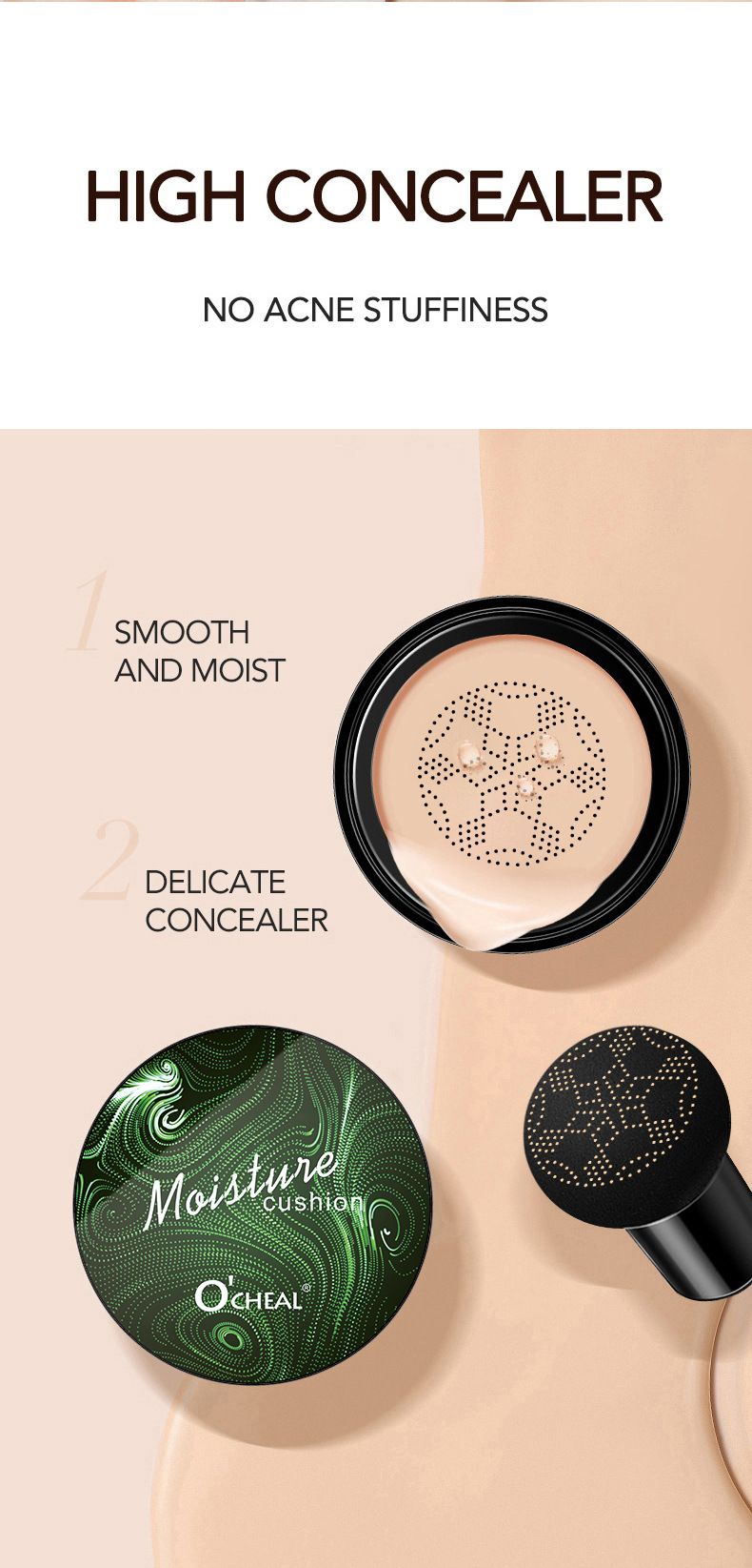 Makeup Setting Isolation Foundation Make-up CC Cream Repairing While Applying Makeup, Brightening Skin Tone While Adding Nourishing Ingredients Such_voghion.com
