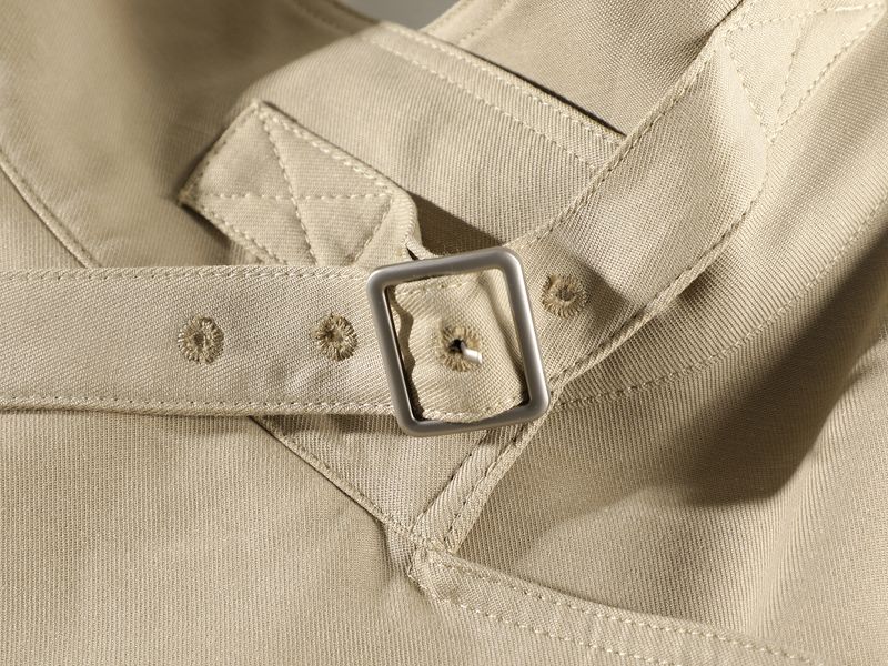 XinmonLee Vroege Herfst Nieuwe Lange Trenchcoat High-End Elegante Koreaanse Stijl Losse Casual Opstaande Kraag Jas_voghion.com
