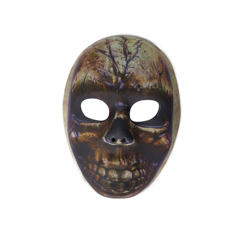 Maschera per il trucco di Halloween, trucco facile e veloce, ballo di fine anno, spettacolo teatrale, trucco spaventoso, maschera leggera, trucco abbinato_voghion.com