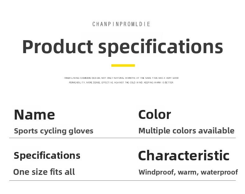 Windproof Waterproof Fleece-Lined Warm Motorcycle Winter Cold-Proof Riding Gear Full-Finger Touchscreen Gloves For_voghion.com