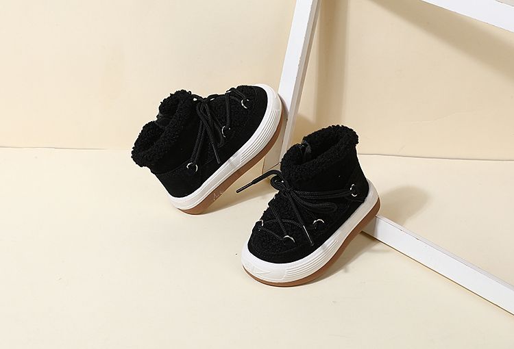 DIMI Nouvelle Automne/Hiver Bébé Chaud En Peluche Semelle En Caoutchouc Tout-petits Enfants Baskets Chaussures Pour Bébés Mode Petits Garçons Filles Bottes_voghion.com