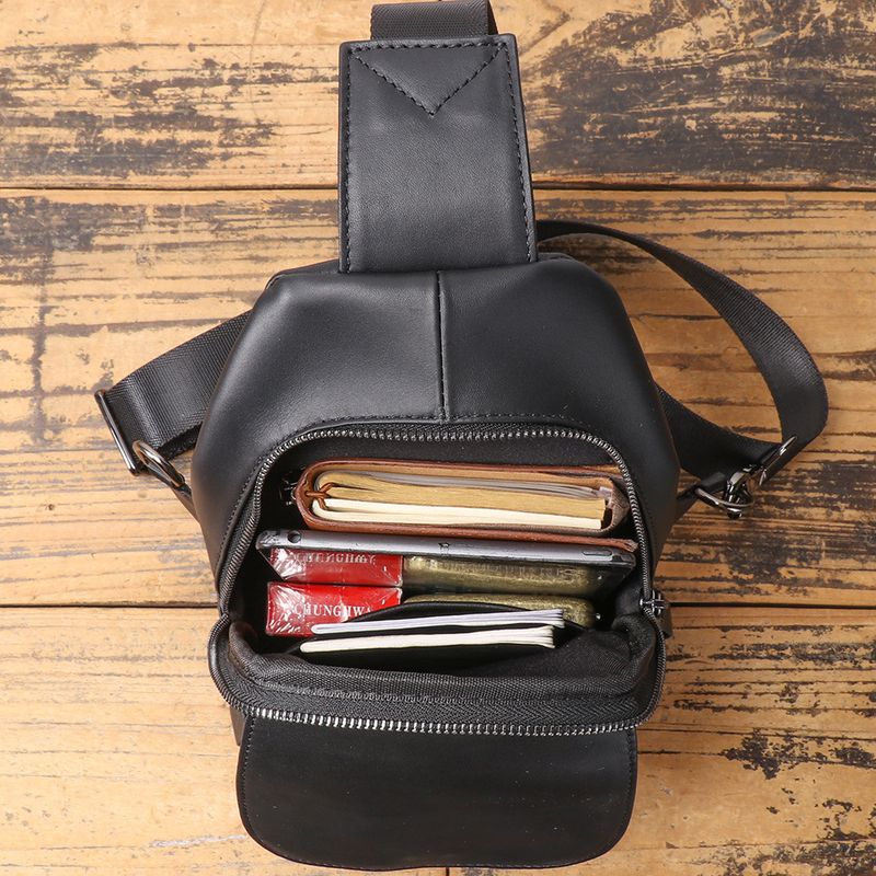 Sac banane multifonctionnel léger et portable en cuir de vache, grande capacité, idéal pour les loisirs en plein air_voghion.com