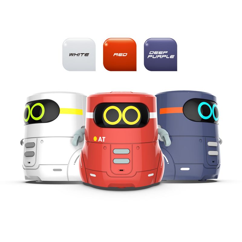 Smarta leksaker Ny produkt Rymdrobot Sjungande och dansande Inspelning Intelligent pekskärm Interaktiv följeslagare Barnrobotleksak_voghion.com