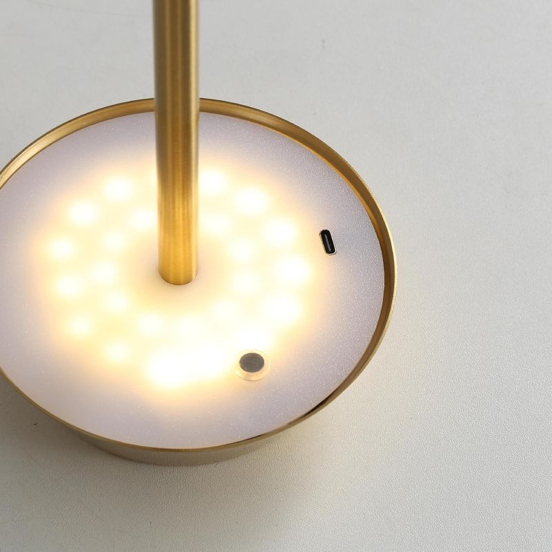 Luminária de mesa, proteção para os olhos, barra recarregável USB de hotel ambiente, luz noturna, luminária de cabeceira de quarto_voghion.com