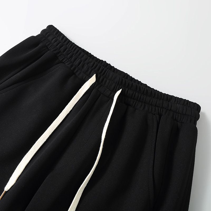"Men's Oversized Jogger Pants Cotton Blend Elastic Waist Casual Streetwear Sweatpants For Big & Tall Comfortable Loungewear"_voghion.com