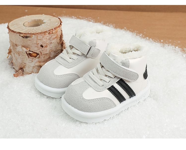 15-30 Taglie 2024 Inverno Nuova Neve con Fodera in Pile, Stivali Caldi Spessi per Ragazzi e Ragazze, Scarpe Sportive Grandi in Cotone_voghion.com