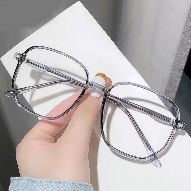 Occhiali da gioco per computer quadrati anti luce blu retrò alla moda con montatura trasparente da uomo e da donna_voghion.com
