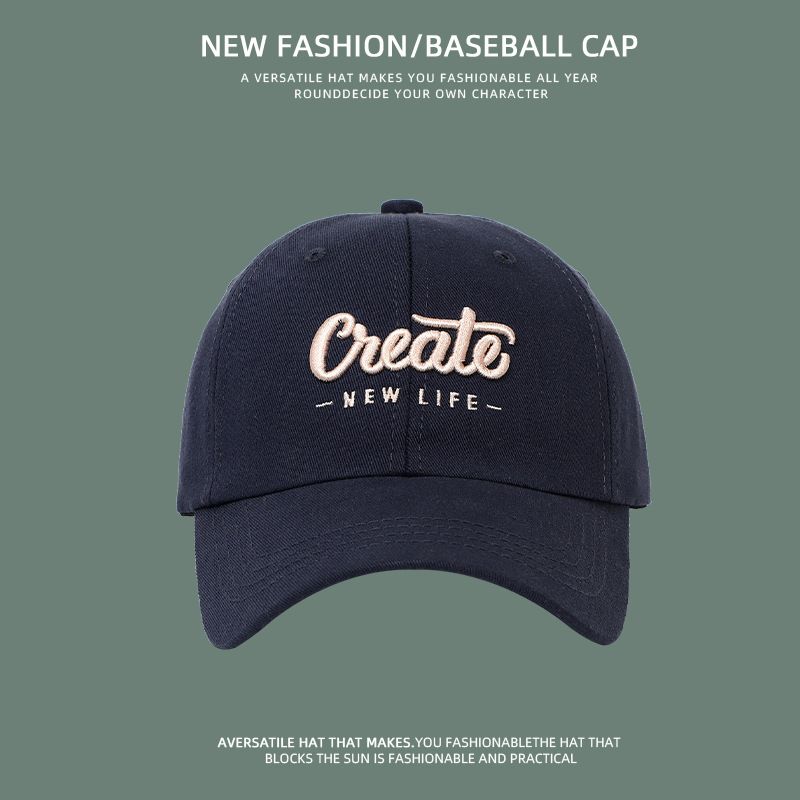 Adjustable Fashion Baseball Cap Unisex Outdoor Sun Hat With UV Protection_voghion.com