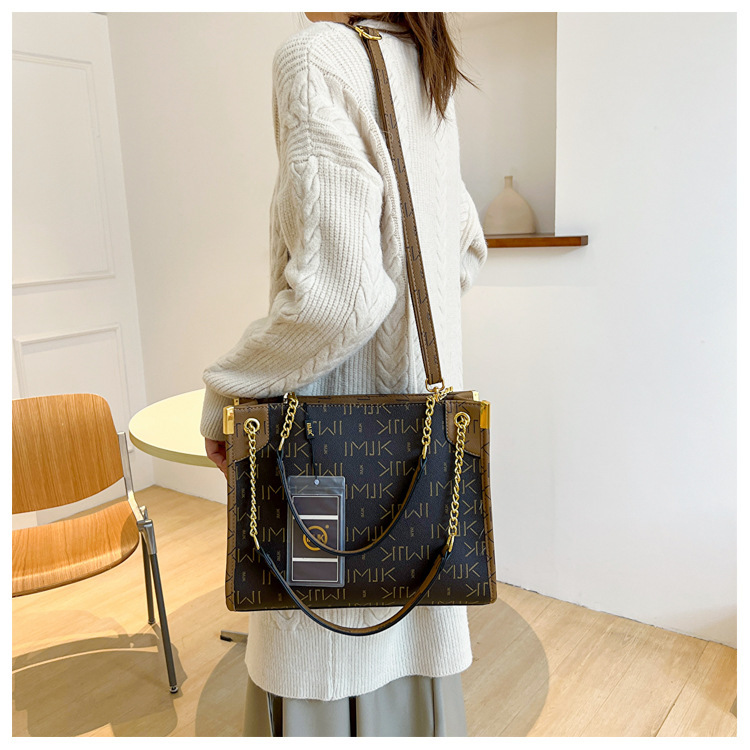Borsa di marca Tide Texture Borsa a tracolla presbite europea e americana con tracolla retrò femminile di grande capacità Ins portatile Mes_voghion.com