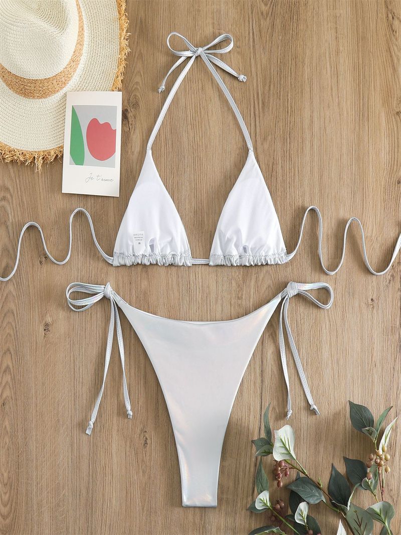 Traje de baño de moda para mujer, bikini dividido con estampado en caliente multicolor_voghion.com