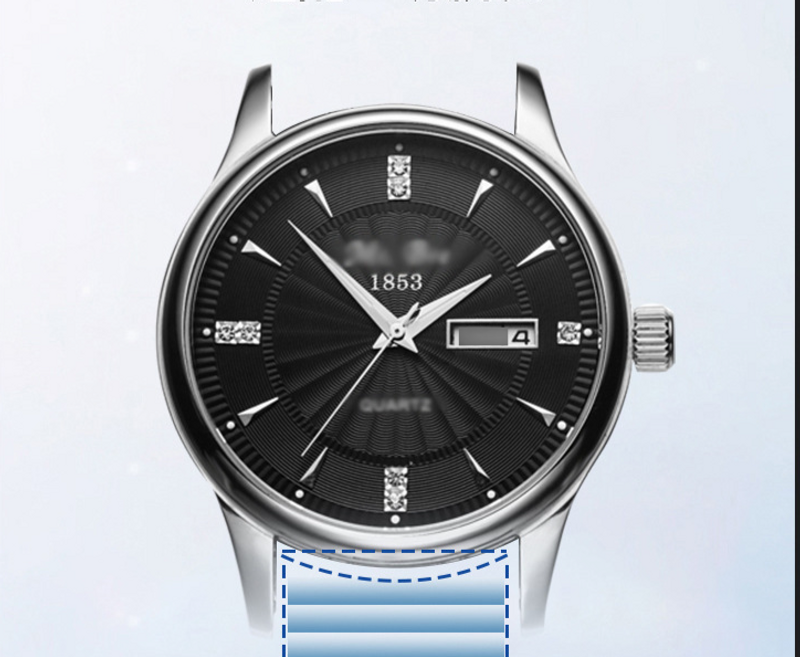 Watchbands Seven Pearl Stainless Steel For Gt4/3 Metal Smart Bow Buckle Watch Strap_voghion.com
