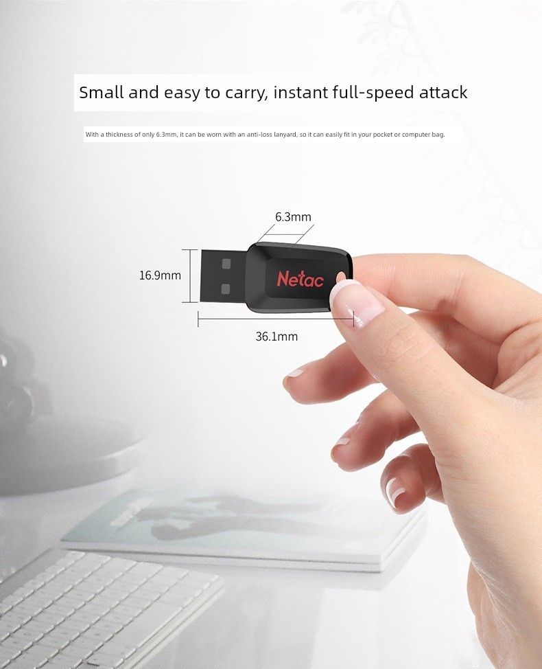 Langke 8G Mini Waterproof U197 Stylish Small Capacity Computer Car Business Office Bidding USB Flash Disk 16G_voghion.com
