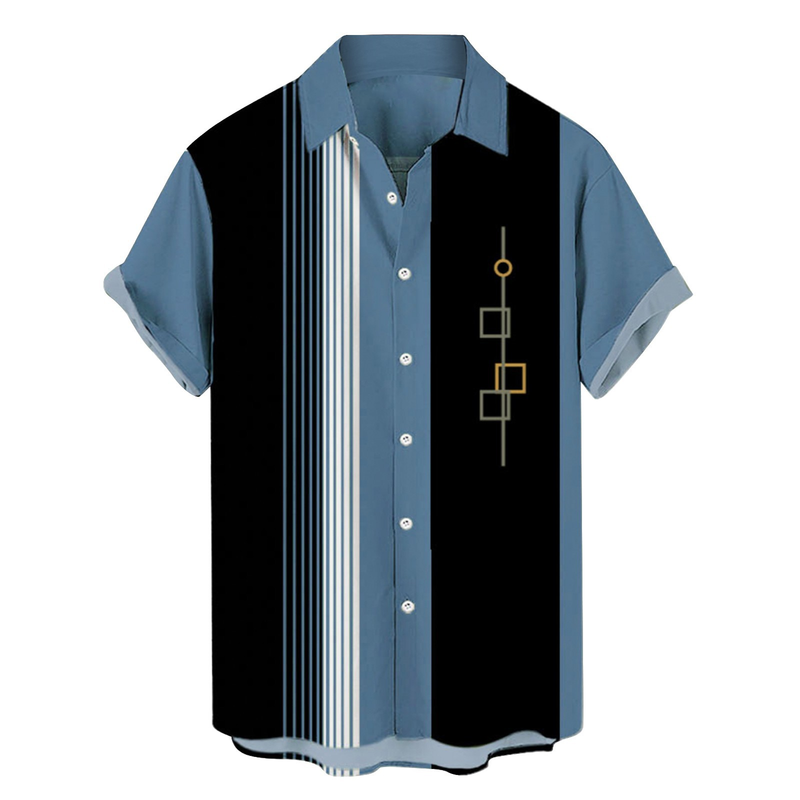 Tricou casual pentru bărbați, cu mânecă scurtă, imprimat digital 3D, mare, cardigan roșu mare, modă nouă de primăvară/vară_voghion.com