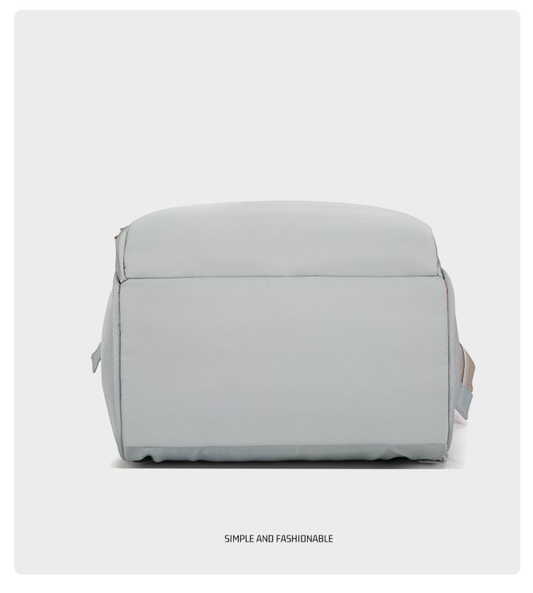 New Style Mother Bag Solid Color Mother Bag Female Large Capacity Storage Backpack Multifunctional Outdoor Baby Bag_voghion.com