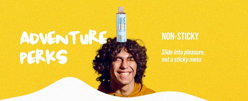 Life Water-Based Personal Lubricant, Lube For Men, Women And Couples, Non-Staining, 12 Fl Oz_voghion.com