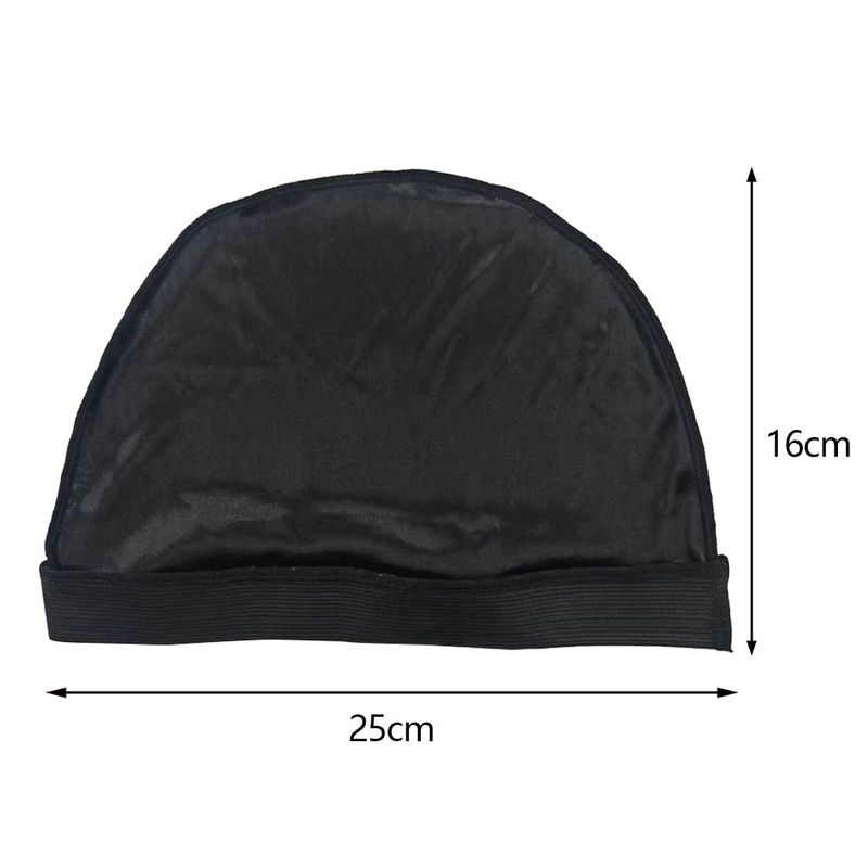 Unisex glatt silke bølgehette for menn Silkemyk Durag elastisk myk pustende silke har god komprimerbarhet_voghion.com