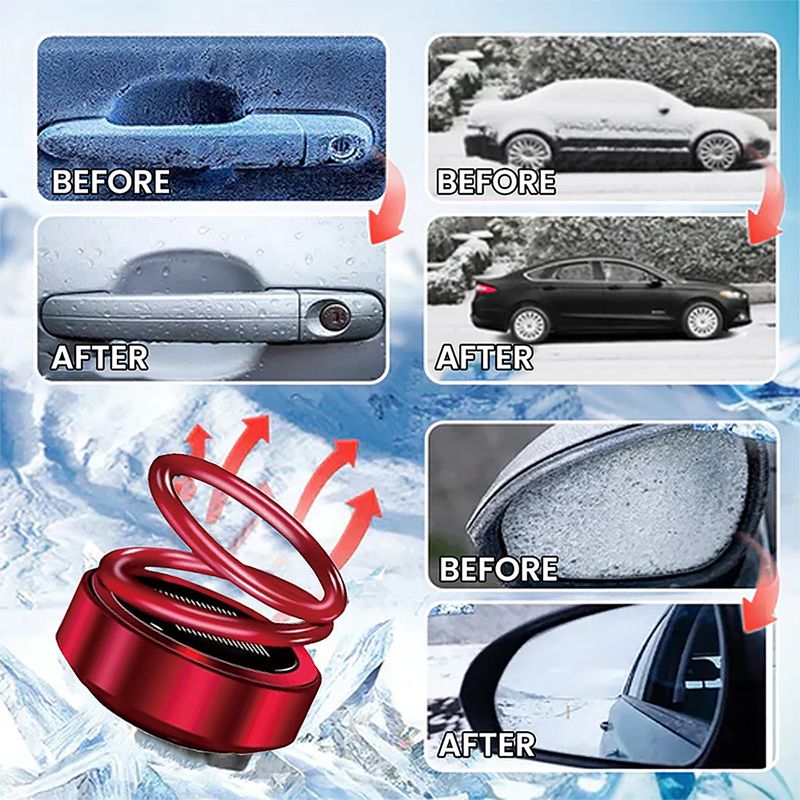 Hete kinetische moleculaire verwarming Mini draagbare sneeuwruimer voor het verwijderen van ijs voor auto's_voghion.com