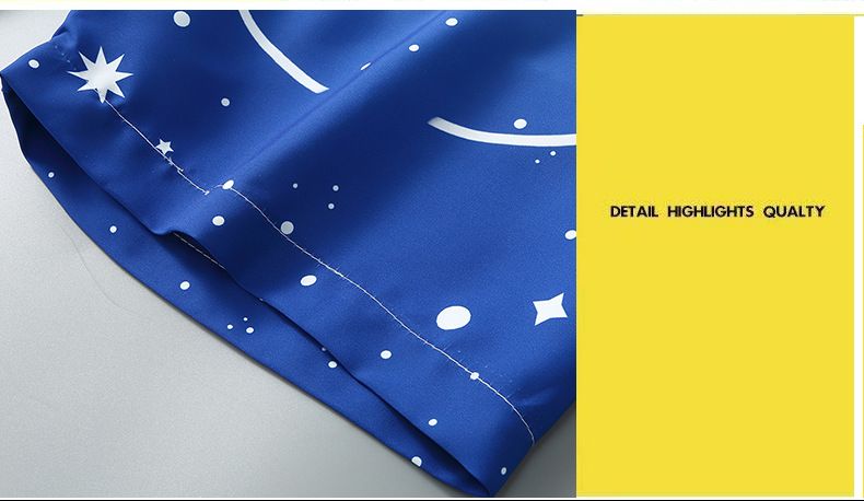 Pantaloncini da uomo estivi larghi e taglie forti Pantaloni centrali casual da mezza spiaggia alla moda e alla moda_voghion.com