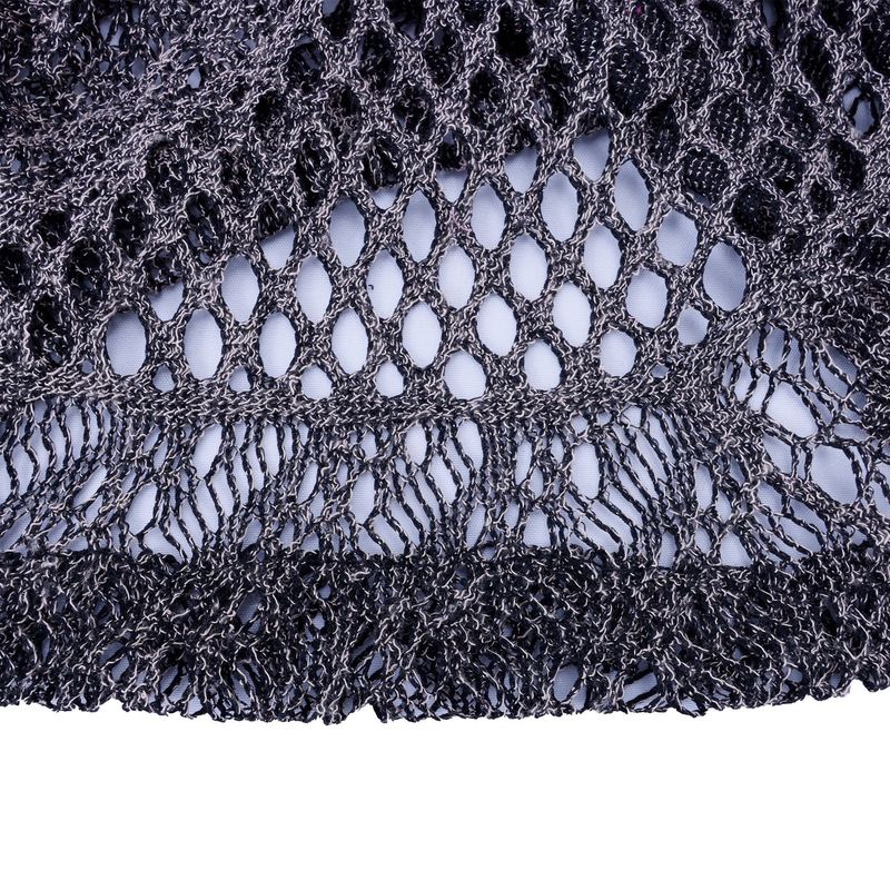 Breathable Hollow Pattern Pile Hat – Women's Summer Pullover For Shopping & Leisure (Fashionable Retro Style)_voghion.com