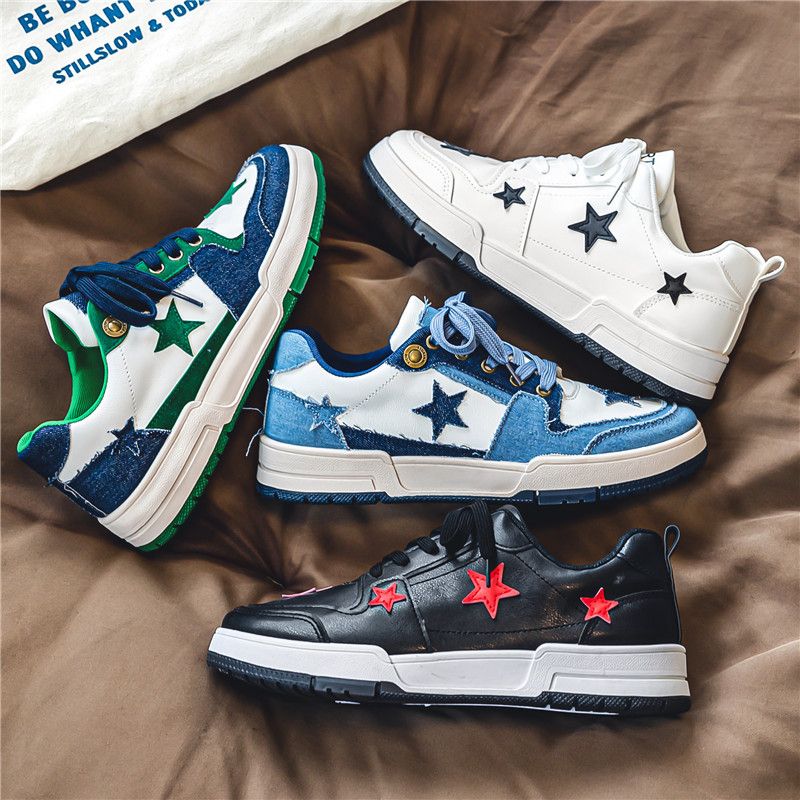 Scarpe sportive casual da uomo per studenti, stile coreano, primavera e autunno 2025_voghion.com